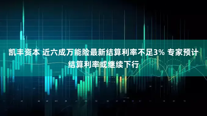 凯丰资本 近六成万能险最新结算利率不足3% 专家预计结算利率或继续下行